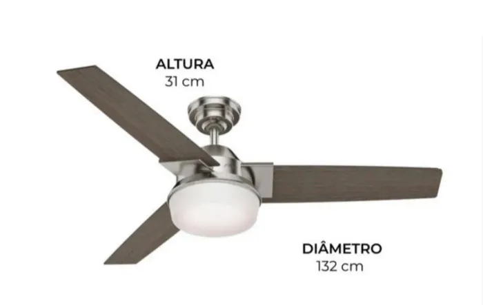 Ventilador hunter Herus - 220V