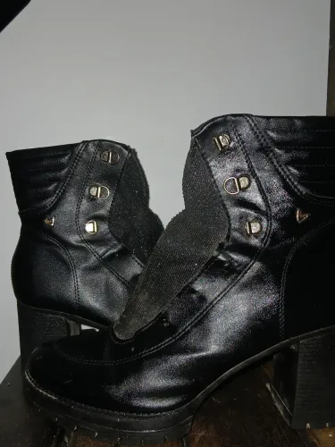 Coturno bota preto tam 37