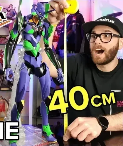 Bandai 40cm Dynaction Evangelion Eva 01 Action Figure - Leia
