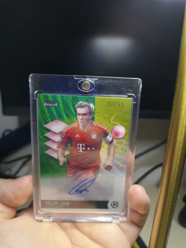 Card Topps Autografado Philipp Lahm numerada