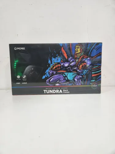 Water Cooler 240mm ARGB BLACK VULCAN TUNDRA PCYES