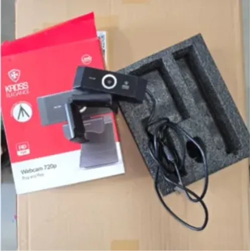 Webcam HD 720, Kross Elegance, preto.