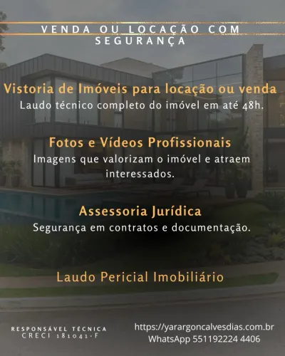 Avaliação, Vistoria, Fotos e Vídeos para Imóveis