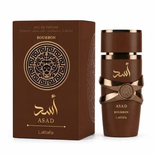 Perfume Árabe Masculino Asad Bourbon Lattafa Eau De Parfum 100ml