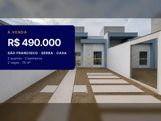 Casa com Suíte e Quintal em São Francisco, Venha Conhecer!