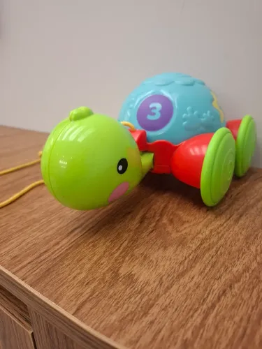 Brinquedo Fisher Price - Tartaruga de puxar