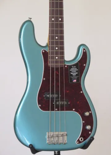 BAIXO FENDER AMERICAN PROFESSIONAL CLASSIC PRECISION Faded Sherwood Green Metallic