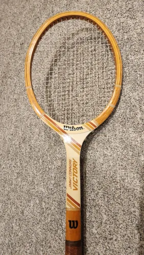 Raquete de Madeira Wilson Jimmy Connors Victory