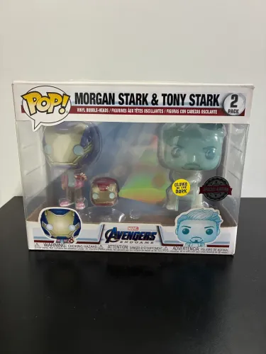 FUNKO POP MARVEL - MORGAN STARK & TONY STARK original