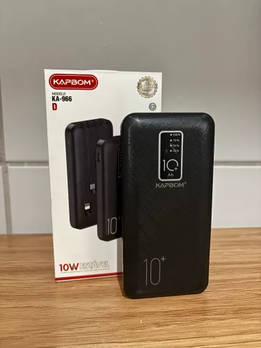 Carregador portátil 10000 mAh