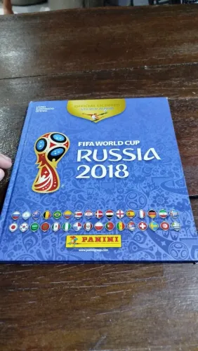 Álbum copa do mundo 2018 e 2022