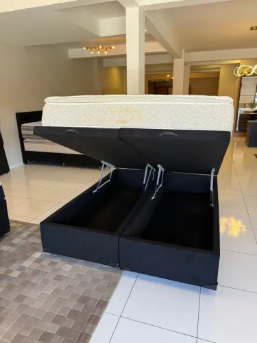 Cama Box QUEEN BAÚ ORTOBOM SEMINOVO TOP - ENTREGAMOS