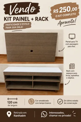 Rack + painel