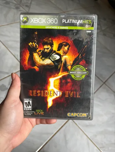 Jogo Xbox 360- Resident evil V.