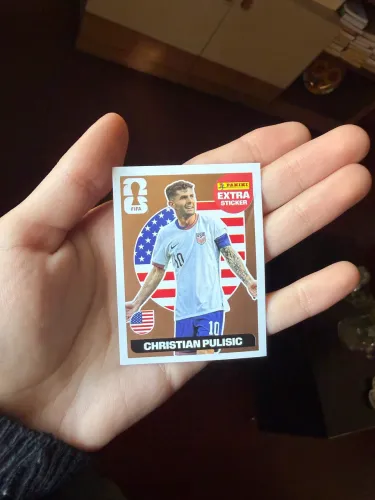 Figurinha christian pulsic gold legend