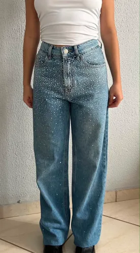 Calça brilhos (Tam 36)