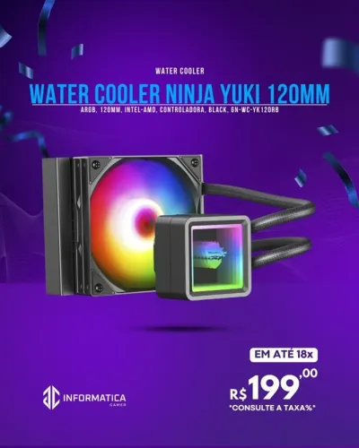 WATER COOLER NINJA YUKI 120MM