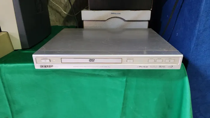 DVD Player SEMP funcionando. Testado na TV