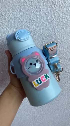 Garrafa térmica infantil urso - 500ml