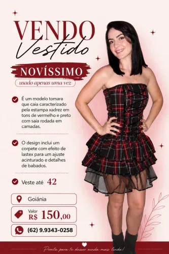 vestido de festa