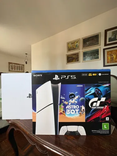 VENDO PS5 SLIM 825GB + CONTROLE + JOGOS