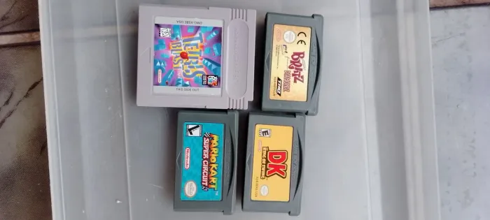 Game Boy lote 4 jogos originais