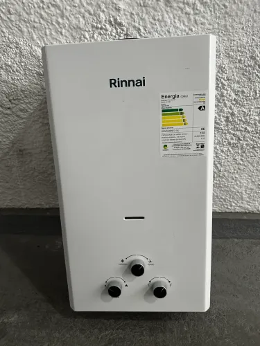 Aquecedor de Água a Gás Mecânico 15L M150 CFH a Pilha Rinnai