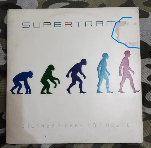 Vinil LP Supertramp - Brother Where You Bound com Encarte (1985) Pop Rock