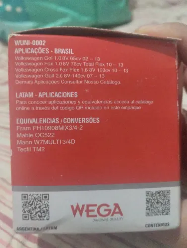 Filtro de óleo