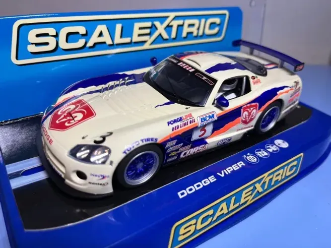 Autorama Scalextric - Dodge Viper Competition Coupe - Naykid Racing