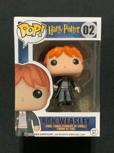 boneco funko pop tom weasley harry potter colecionável