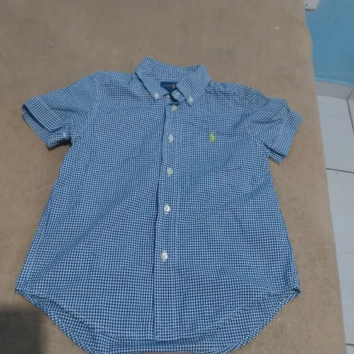 Camisa social 4 anos são joão