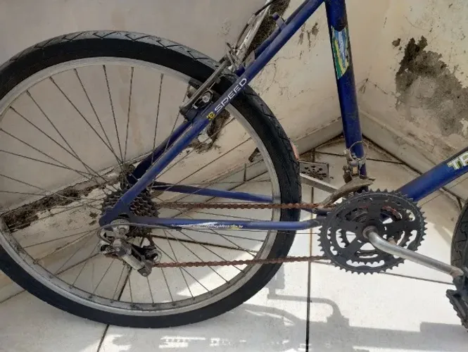 Bicicleta para remoção de pecas