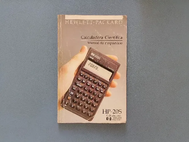 Manual Calculadora HP - 20S