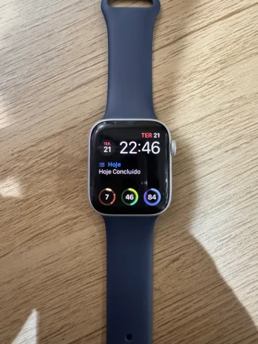 Apple Watch SE 2ª Geração 44mm GPS (Prata)