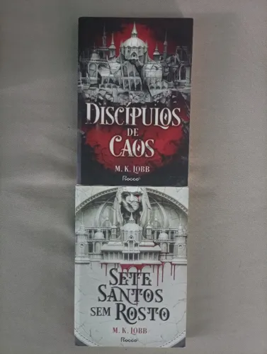 Kit Duologia M. K. Lobb - Sete Santos sem Rosto + Discípulos de Caos