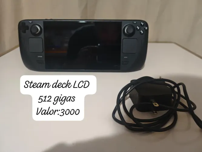 Steam deck LCD 512 gigas