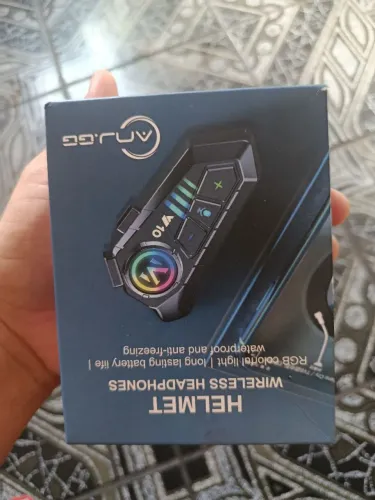 Fone de ouvido para moto 