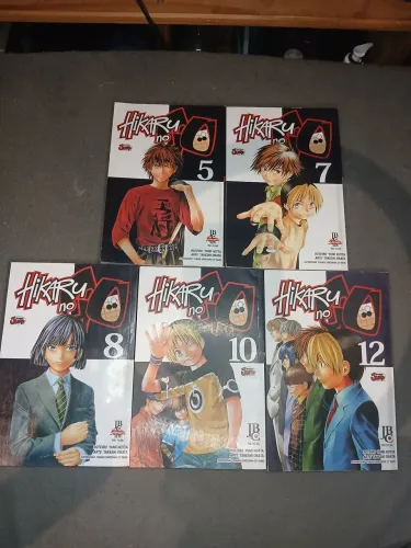Hikaru no Go | Coleção de volume 5, 7, 8, 10 e 12