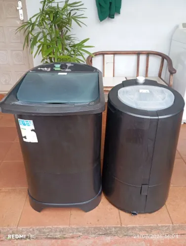 Tanquinho mais centrífuga Mueller 15 kilos Black