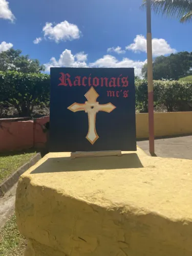 Quadro Racionais mc's Pintado a Mão