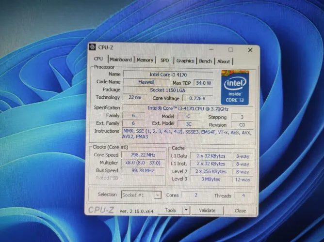 PC Intel Core i3 4170