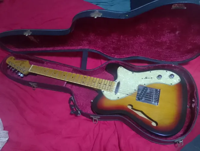 Guitarra Sx thinline Semi-Acustica