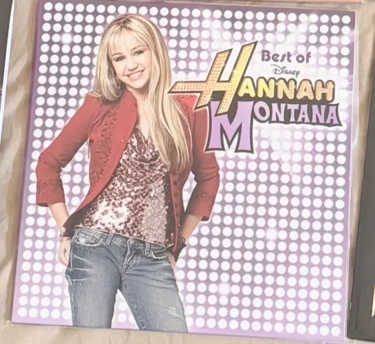 DISCO DE VINIL - BEST OF HANNAH MONTANA - CLEAR