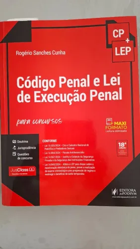 Código Penal e Lei de Execução Penal para concursos