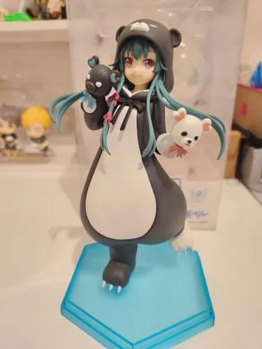 Figure Yuna Kuma Kuma Kuma Bear Pop Up Parade Original na Caixa