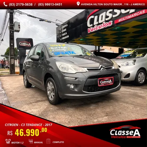 Citroen C3 Tendance Pure Tech 1.2 Flex 12V Mec. 2017