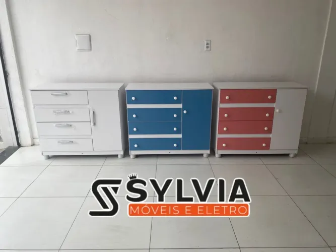 Cômoda com sapateira 100% MDF
