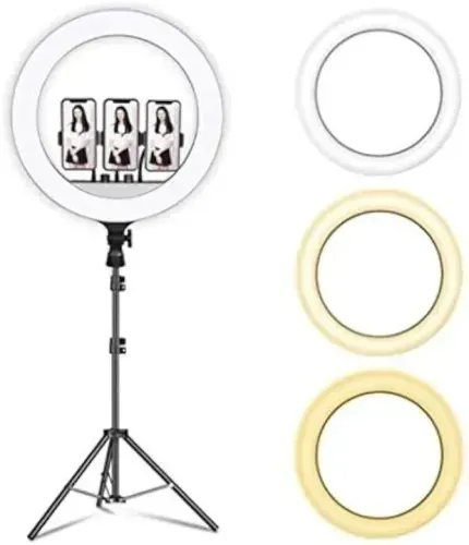 Ring Light 18 Polegadas 45cm 80w Com Tripé
