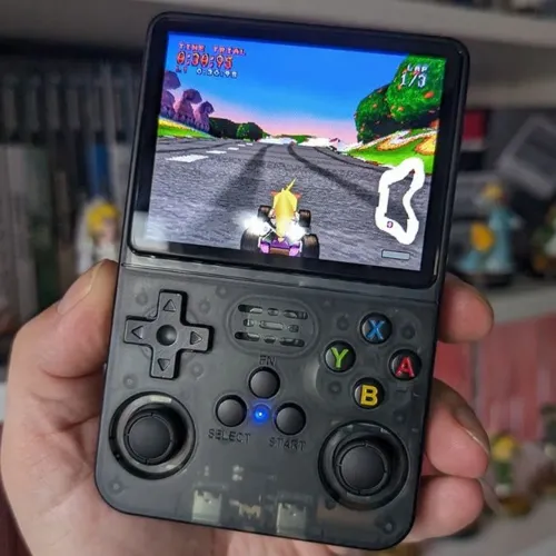 Mini Portátil Retro R36S LOTADO de JOGOS